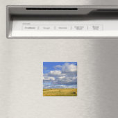 米国、ネブラスカ、モリル郡。黄金の干草 マグネット (インサイチュ (食洗機))