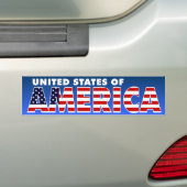 米国 バンパーステッカー (車上)