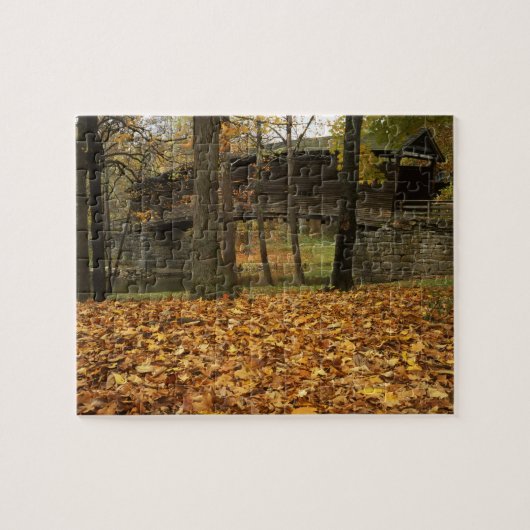 米国、バージニア、コビントン、ハンバックカバー ジグソーパズル (横)