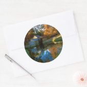 米国、バージニア、ブルーリッジパークウェイ、マブリミル ラウンドシール (封筒)