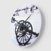 米国、バージニア、マナサス国家戦場 ラージ壁時計 (傾斜)