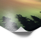 米国，フェアバンクス地区，中央アラスカ，オーロラ3 フォトプリント            (角)