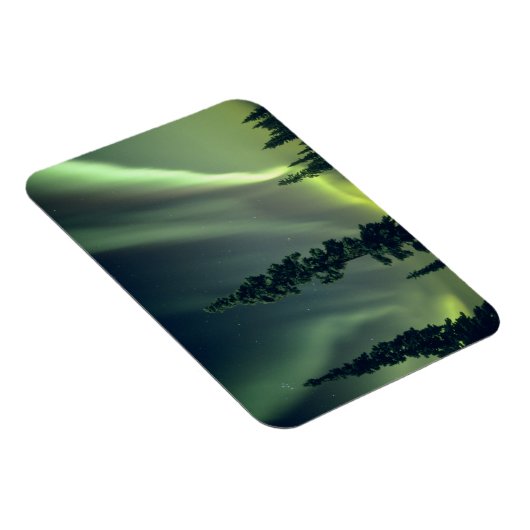 米国、フェアバンクス地区、中央アラスカ、オーロラ マグネット (右側)