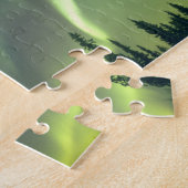 米国、フェアバンクス地域、アラスカ州中部、オーロラ州 ジグソーパズル (側面)