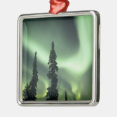 米国、フェアバンクス地域、アラスカ州中部、オーロラ2 メタルオーナメント (左)