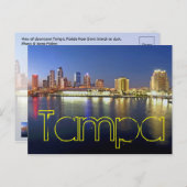 米国,フロリダ州,タンパ ポストカード (正面/裏面)