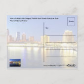 米国,フロリダ州,タンパ ポストカード (裏面)