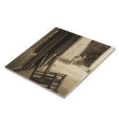 米国、フロリダ州、ミカノピー、最も古い内陸性の集落 タイル (側面)