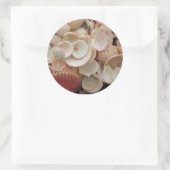 米国、フロリダ。サンタローザの貝殻の密封 ラウンドシール (バッグ)