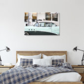 米国,フロリダ,マイアミビーチ:南ビーチ, 1956 キャンバスプリント (インサイチュ (寝室))