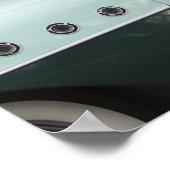 米国，フロリダ，マイアミビーチ：南ビーチ, 1956 ポスター (角)