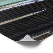 米国，フロリダ，マイアミビーチ：南ビーチ, 1956 3 ポスター (角)