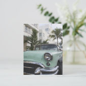 米国，フロリダ，マイアミビーチ：南ビーチ, 1956 3 ポストカード (スタンド正面)