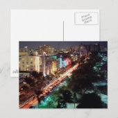 米国、フロリダ、マイアミビーチ、海ドライブ、アールデコ2 ポストカード (正面/裏面)