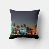 米国、フロリダ、マイアミビーチ、海ドライブ、アールデコ クッション (裏面)