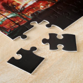 米国,フロリダ,マイアミビーチ,海ドライブ,アールデコ ジグソーパズル (側面)