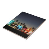 米国，フロリダ，マイアミビーチ,海ドライブ，アールデコ タイル (側面)