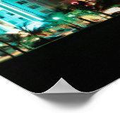 米国,フロリダ,マイアミビーチ,海ドライブ,アールデコ ポスター (角)