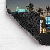 米国，フロリダ，マイアミビーチ,海ドライブ，アールデコ マウスパッド (コーナー)