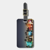 米国、フロリダ、マイアミビーチ、海ドライブ、アールデコ ラゲッジタグ (正面縦)