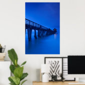 米国、フロリダ、湾岸、ナポリ、ナポリ埠頭 ポスター (ホームオフィス)