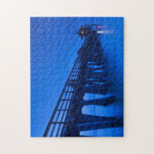 米国、フロリダ、湾岸、ナポリ、ナポリ橋脚 ジグソーパズル (縦)