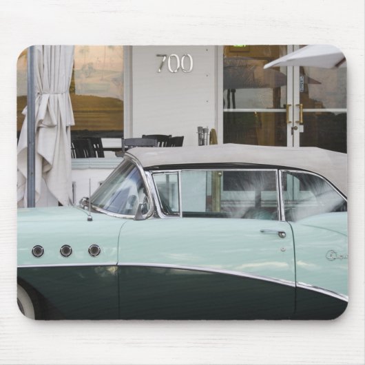 米国、フロリダ、Miami Beach: 南ビーチ1956年 マウスパッド (正面)