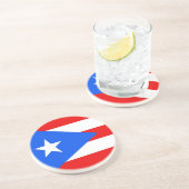 米国,プエルトリコの旗を持つコースター コースター (側面)