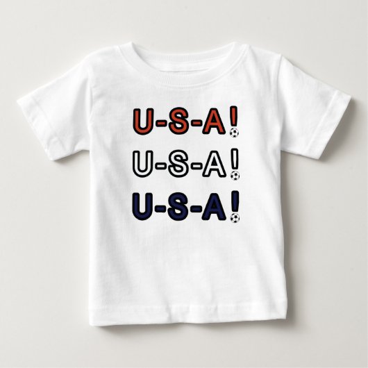 米国! ベビーTシャツ (正面)