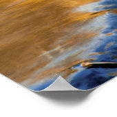 米国、ペンシルバニア州、デラウェア州ウォーターギャップ州 ポスター (角)