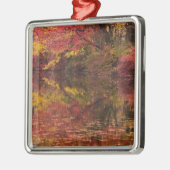 米国、ペンシルバニア州、デラウェア州ウォーターギャップ メタルオーナメント (左)