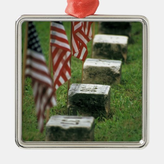 米国、ペンシルバニア、Gettysburg。 内戦 メタルオーナメント (正面)