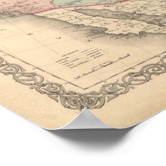 米国 ポスター (角)