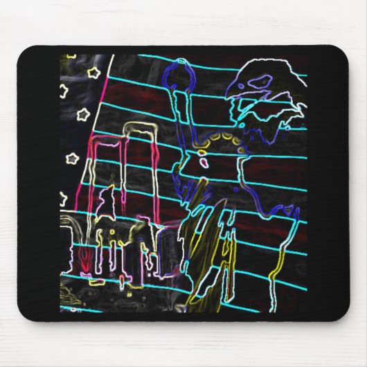 米国 マウスパッド (正面)