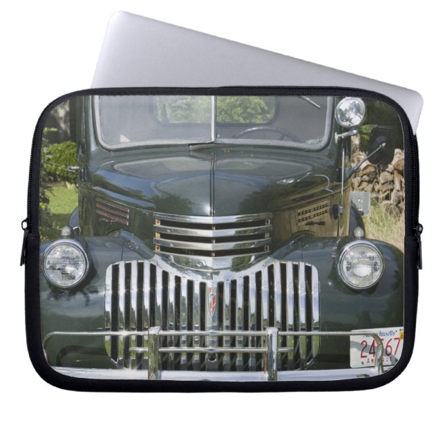 米国、マサチューセッツのマーサのブドウ園: 西の4 ラップトップスリーブ (正面)