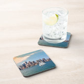 米国、マサチューセッツ州ボストンウォーターフロントスカイライン3 コースター (右側)