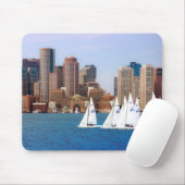 米国、マサチューセッツ州ボストンウォーターフロントスカイライン4 マウスパッド (マウス)