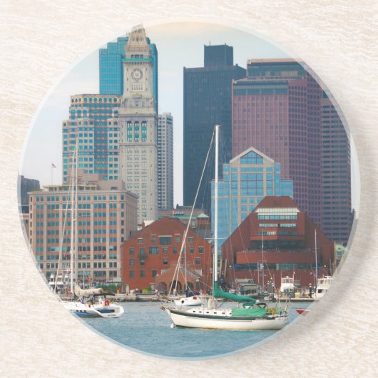 米国、マサチューセッツ州ボストンウォーターフロントスカイライン コースター (正面)