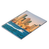 米国、マサチューセッツ州ボストンウォーターフロントパノラマ ノートブック (左側)