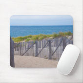 米国、マサチューセッツ州砂丘と道 マウスパッド (マウス)