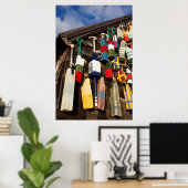 米国，マサチューセッツ州，グロスター州，ロブスターブイ2 ポスター (ホームオフィス)