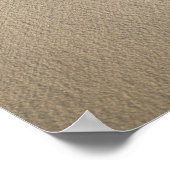 米国、マサチューセッツ州、ケープコッド、足跡 ポスター (角)