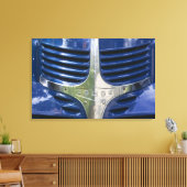 米国，マサチューセッツ州，マーサのブドウ園：西2 キャンバスプリント (インサイチュ (リビング))