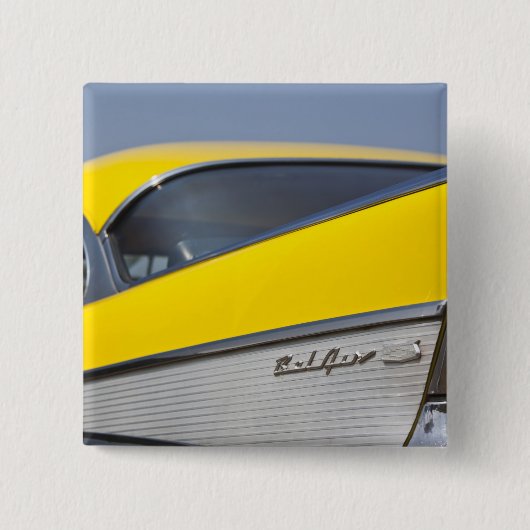 米国、マサチューセッツ、グロスター。 1957年の詳細 缶バッジ (正面)