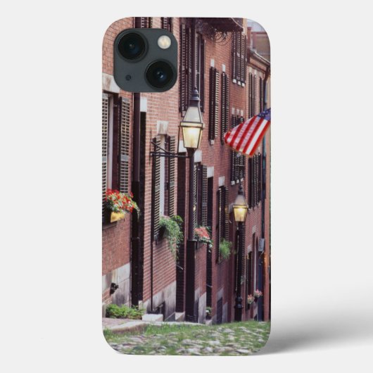 米国、マサチューセッツ、ボストンのドングリに沿う家 Case-Mate iPhoneケース (裏面)