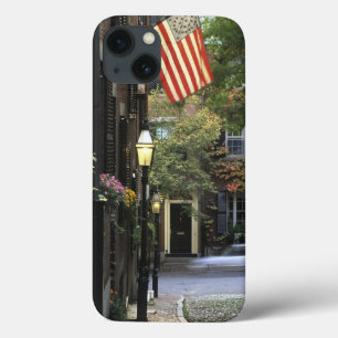 米国、マサチューセッツ、ボストンの標識丘 iPhone 13ケース