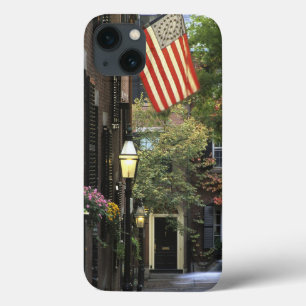 米国、マサチューセッツ、ボストンの標識丘 iPhone 13ケース