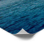 米国、マサチューセッツ。ボストンウォーターフロントスカイライン2 ポスター (角)