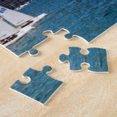 米国、マサチューセッツ。ボストンウォーターフロントスカイライン3 ジグソーパズル (側面)