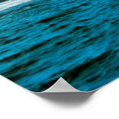 米国、マサチューセッツ。ボストンウォーターフロントパノラマ ポスター (角)